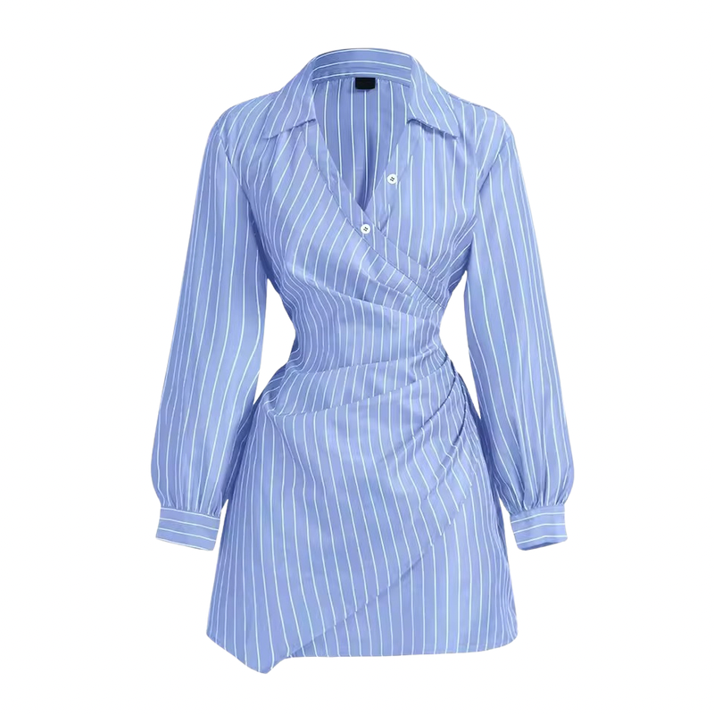 OONA - Wickelhemd Kleid