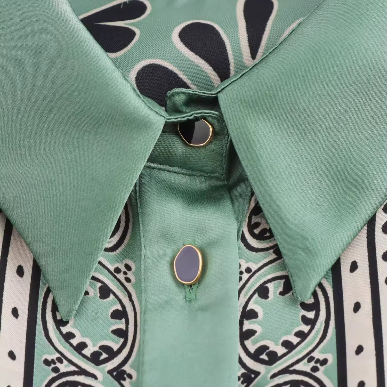 ALDINA – Zweiteiliges Set mit fließendem Hemd & weiter Hose