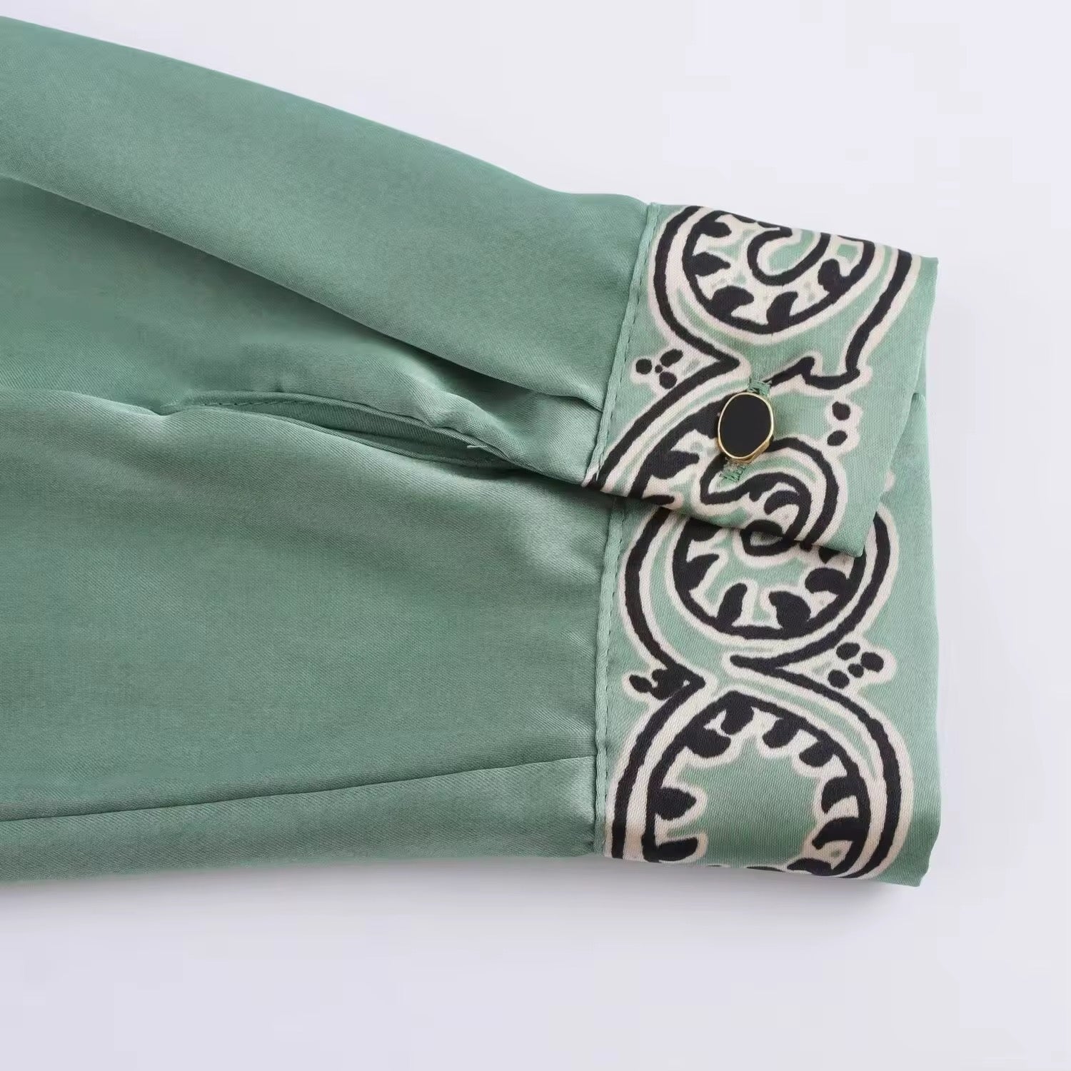 ALDINA – Zweiteiliges Set mit fließendem Hemd & weiter Hose