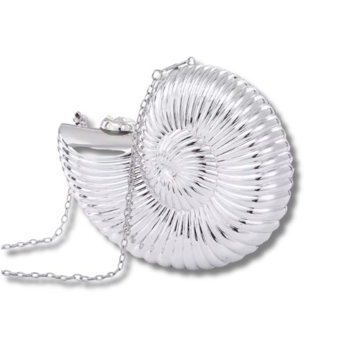 SERAPHINA – Designer-Clutch in Muschelform