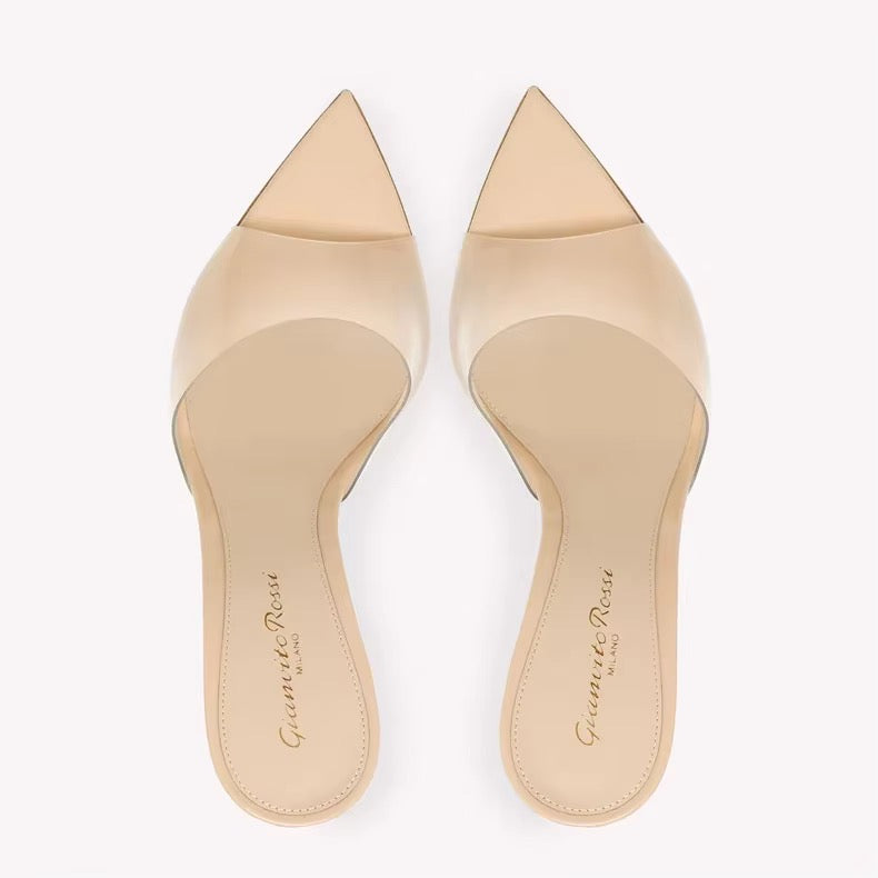 SELENE - Transparente High Heel Sandale