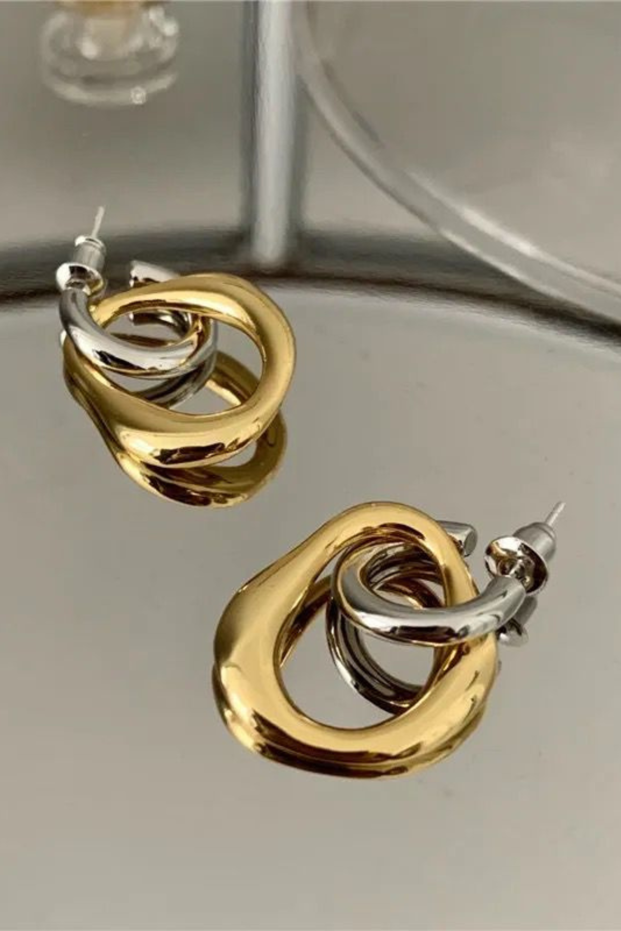 CHANGA - 2-in-1 Ohrring