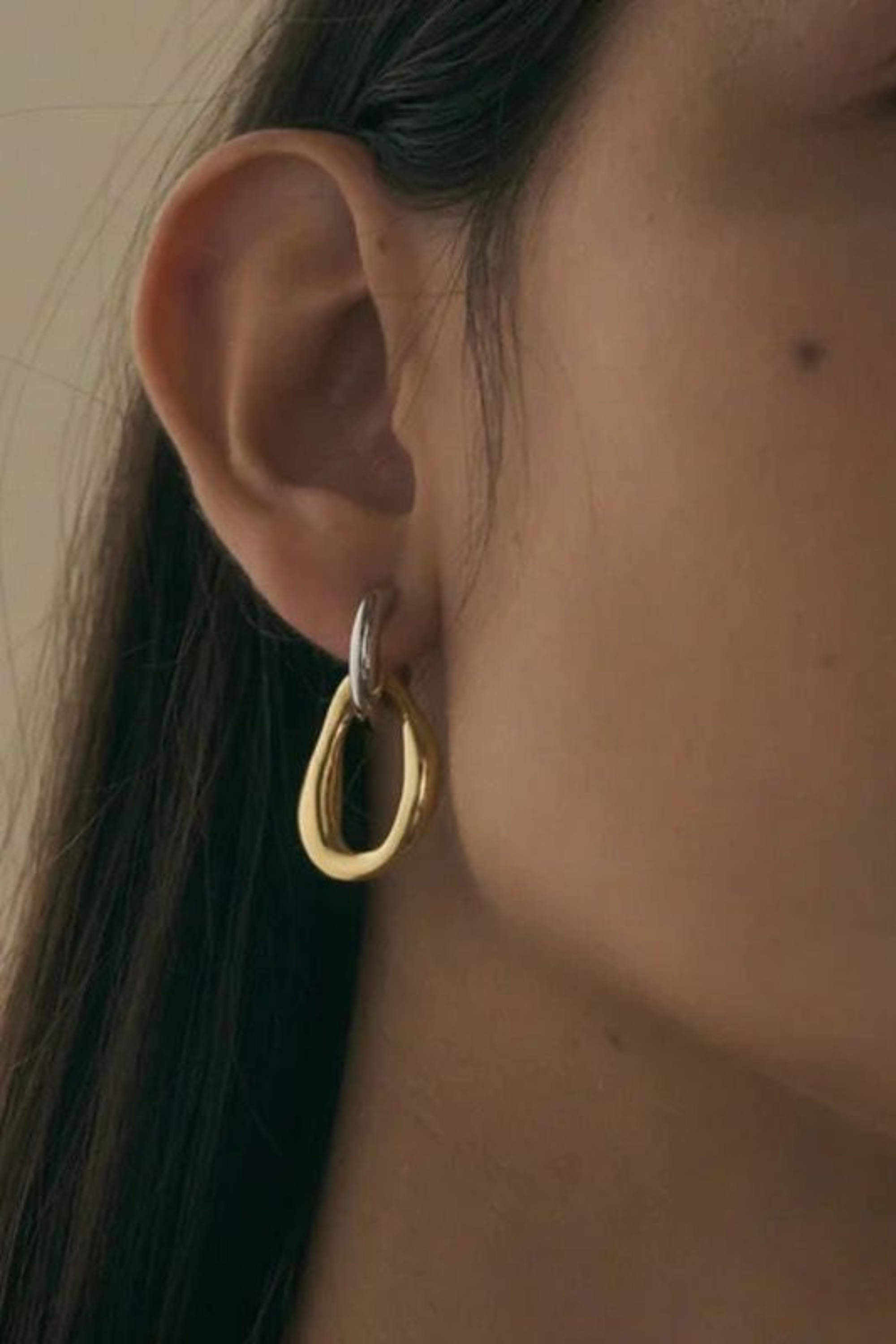 CHANGA - 2-in-1 Ohrring