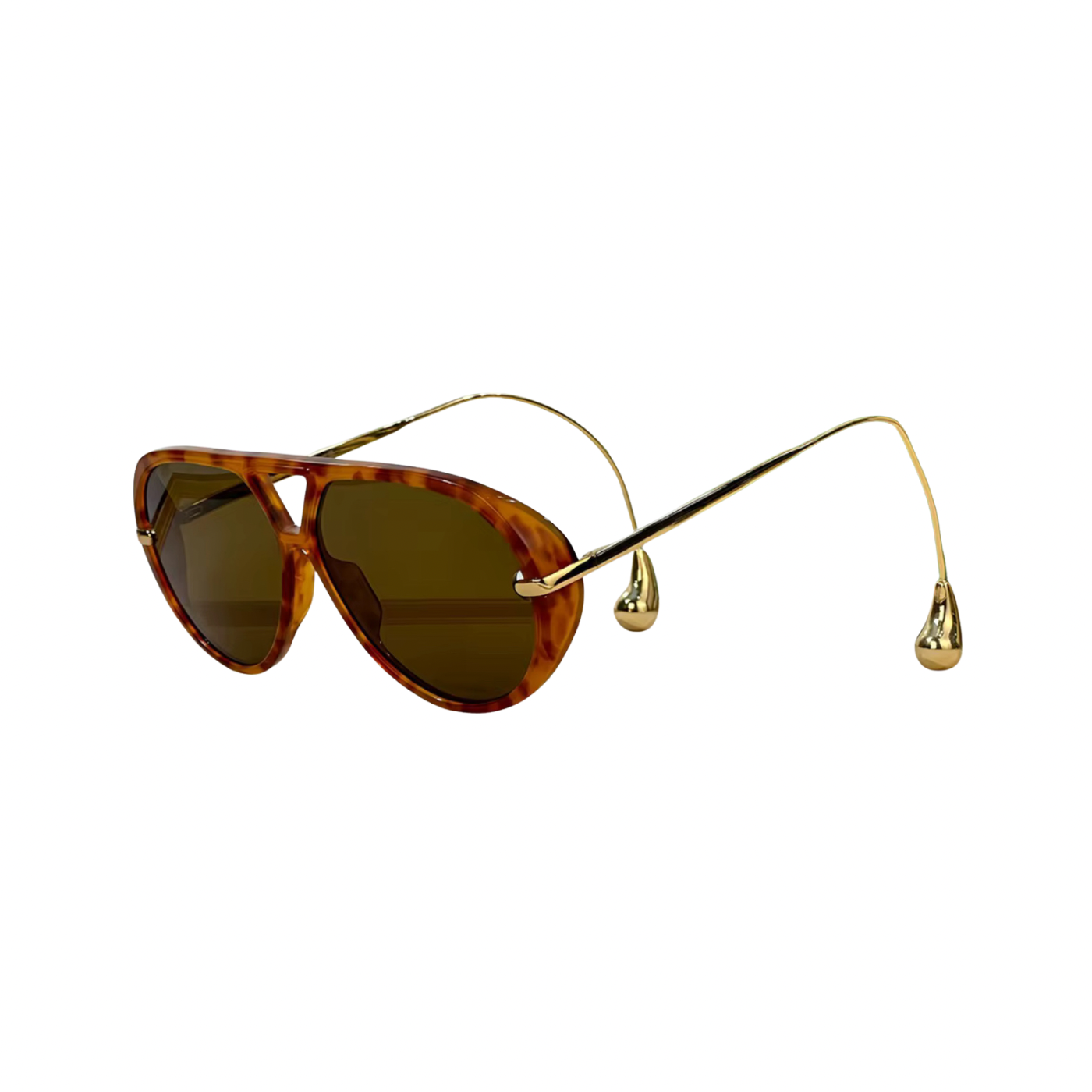 INDIRA – Oversized Piloten-Sonnenbrille mit Tropfenbügel