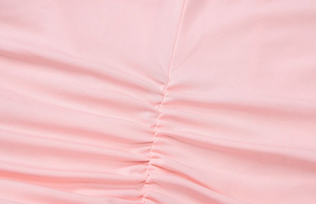 WENDY - gerüschtes Spaghettiträger Kleid