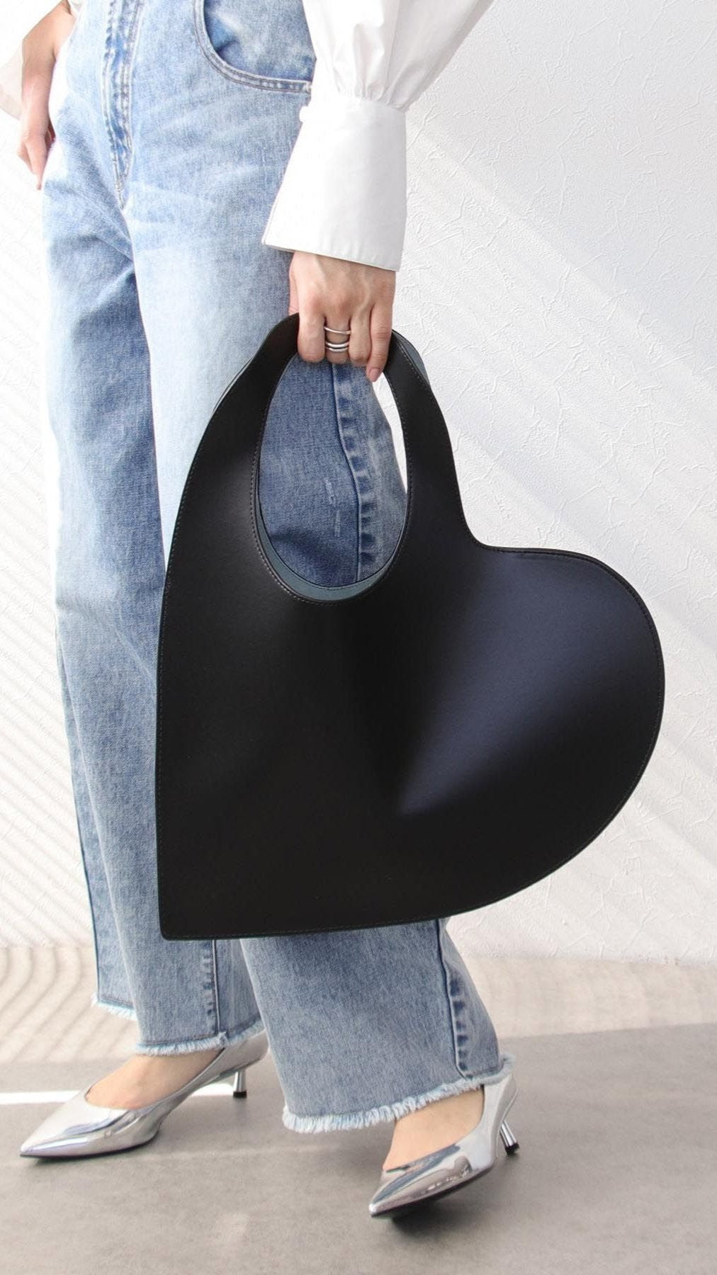 BIG LOVE - Shopper in Herzform