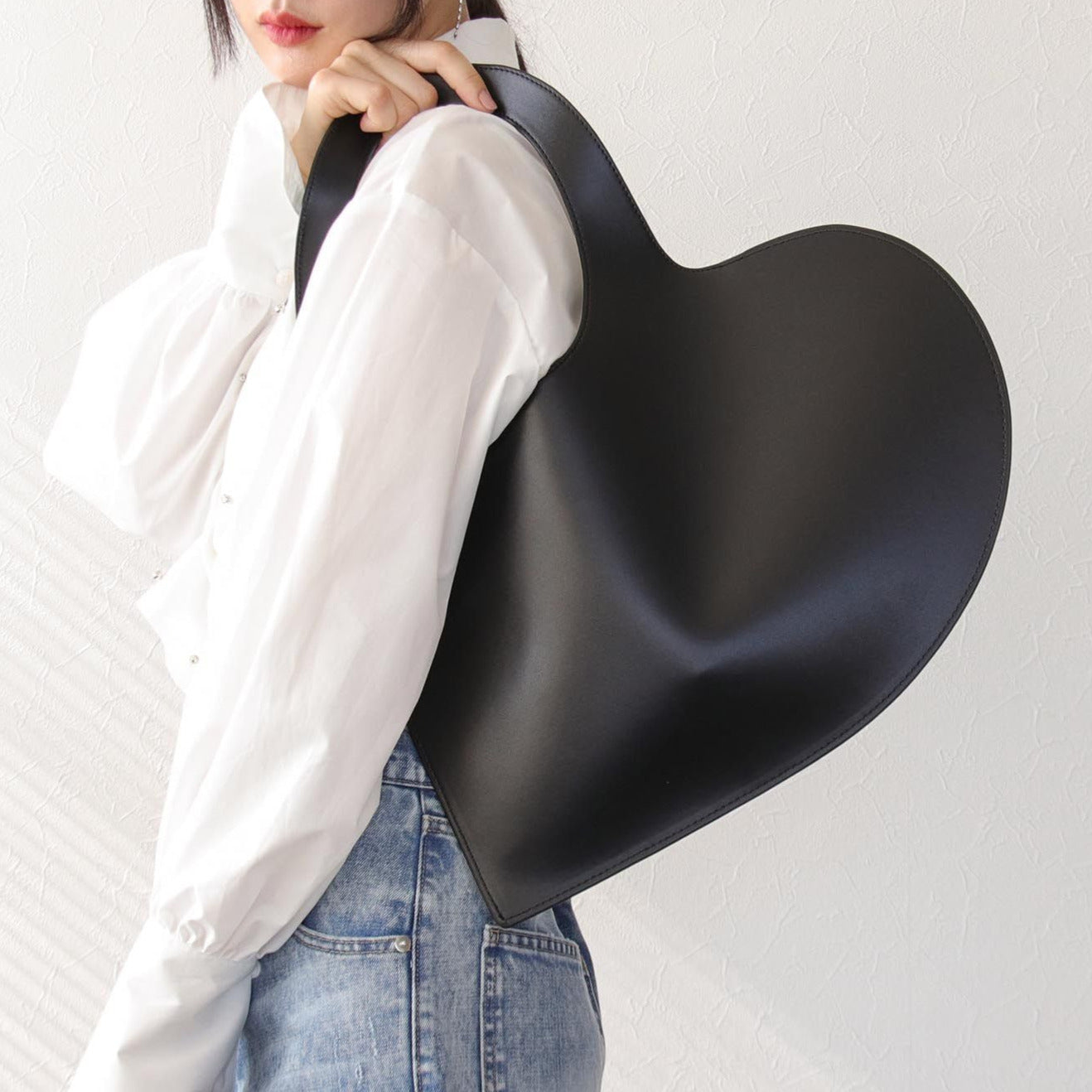 BIG LOVE - Shopper in Herzform