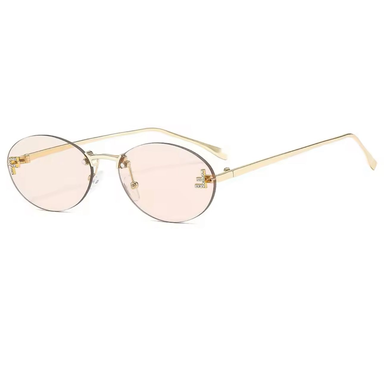 EGLE - Sunglasses with golden frames and colored lenses