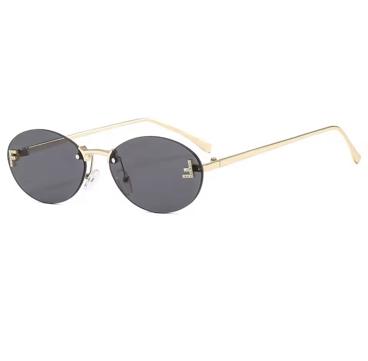 EGLE - Sunglasses with golden frames and colored lenses