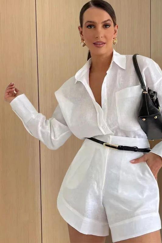 NIZZA - Kombiset Short & Bluse