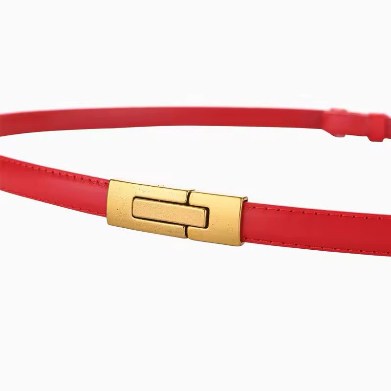 JAMIE - schmaler Echtleder Gürtel