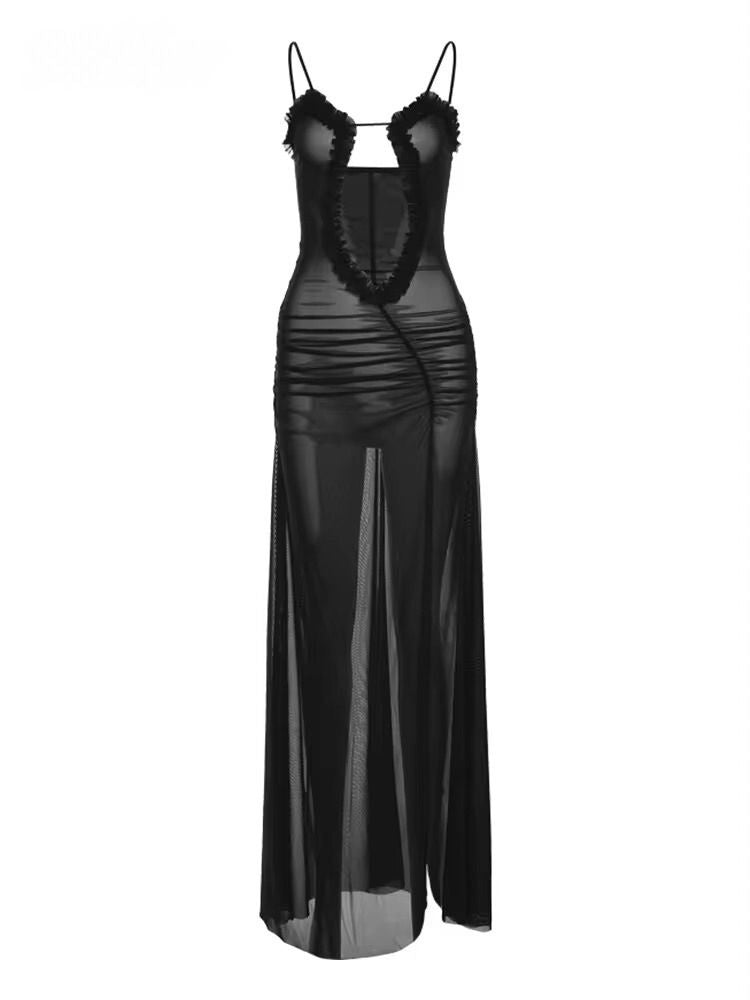 NEGIN - Sexy Chiffonkleid